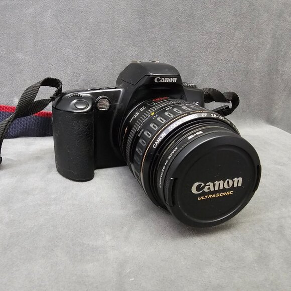 Canon EOS Rebel X S 35mm SLR Film Camera w/ 28-105mm zoom Lens working B1-33 - Picture 2 of 7